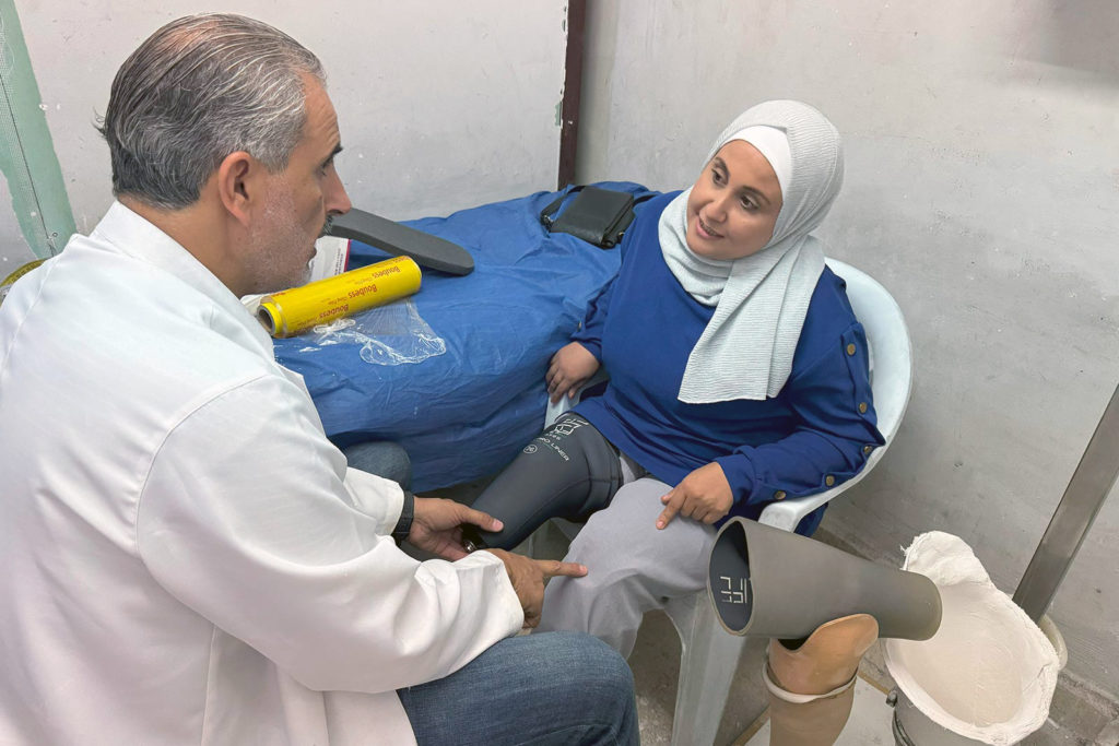 Learning to Walk Again with WHO’s Help in Syria